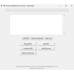 PDF Tools Suite Premium Version