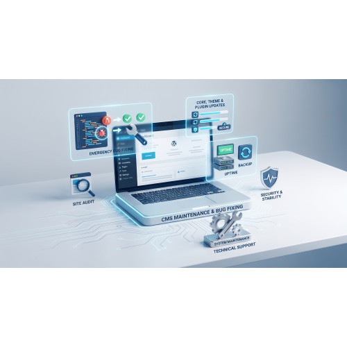 CMS Maintenance & Bug Fixing CMS Maintenance & Bug Fixing
