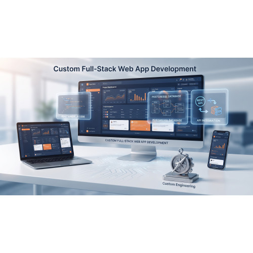 Custom Full-Stack Web App Development Custom Full-Stack Web App Development
